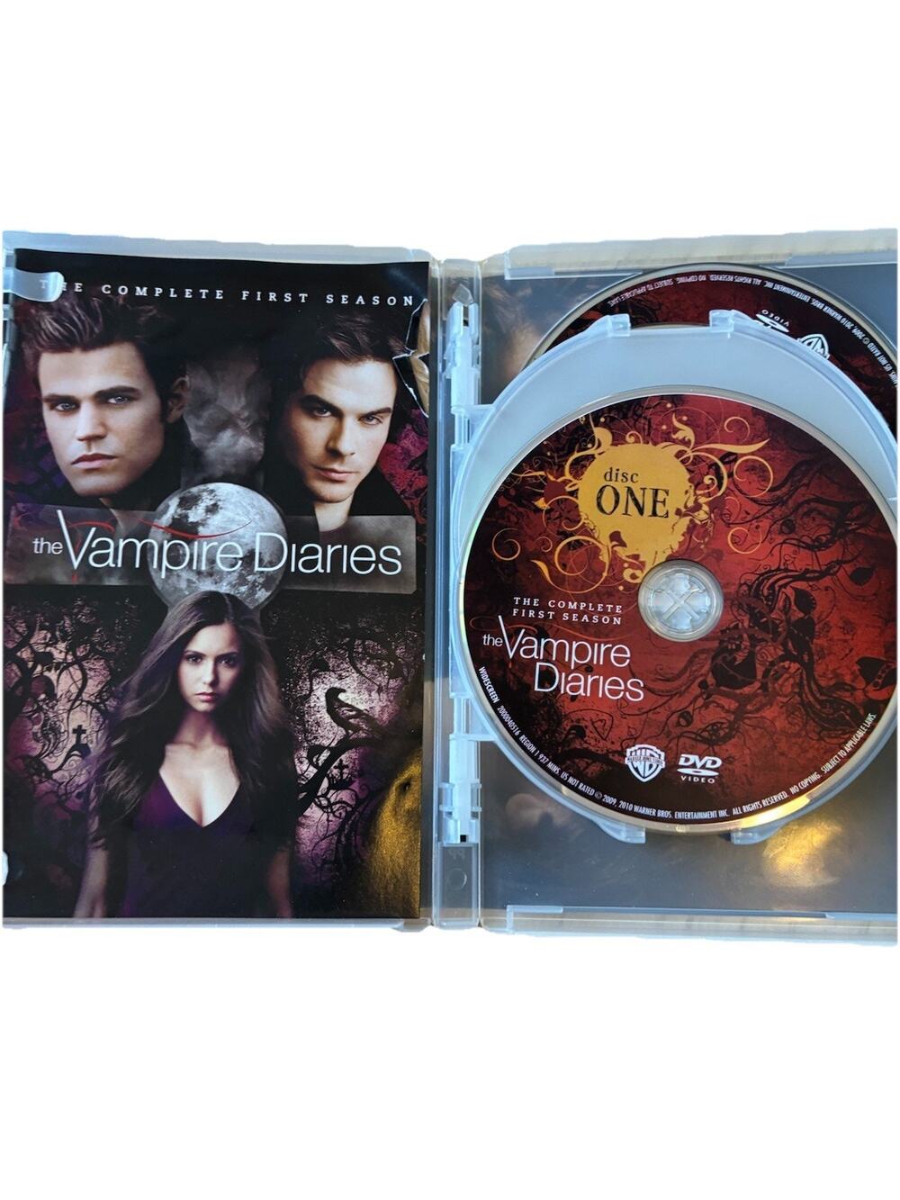 The Vampire Diaries The Complete First Season DVD Set, Y2K Goth Whimsygoth Vamp